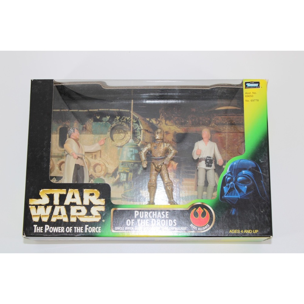 Star Wars Power of the Force‎ Purchase of the Droids Figure Set 1997 Kenner New